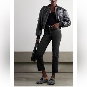 Re/Done 70S STOVE PIPE STONED NOIR